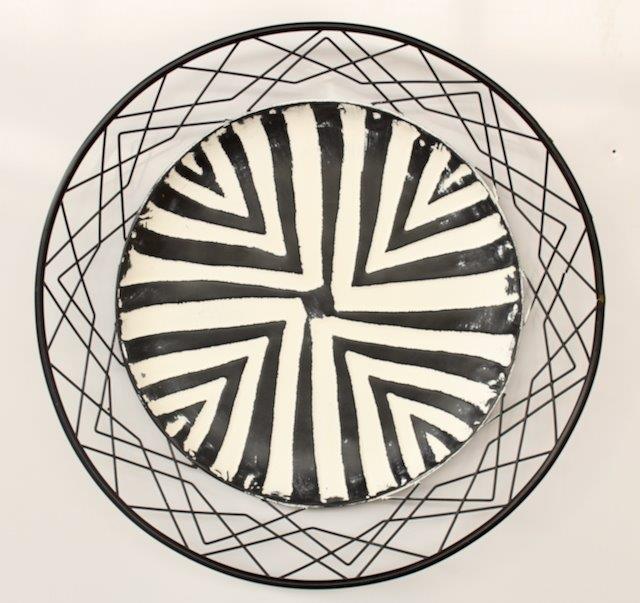 Medium Metal Plate Wall Hanging